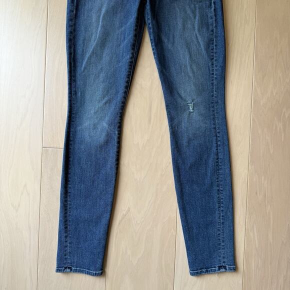 Mother Looker Jeans Women's 25 Blue High Waisted Medium Wash Boho Party New York - Picture 4 of 9